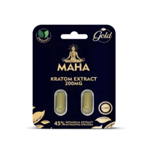 Sembuh Gold Kratom Extract Capsules | 200 MG | Mahakrtom